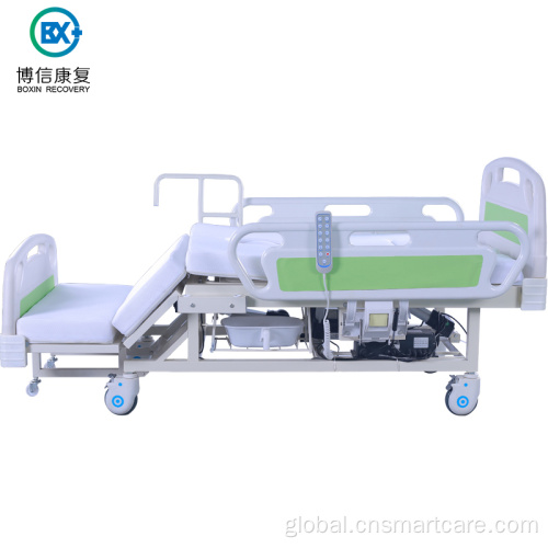 Electric Nursing Bed Electric Nursing Home Care Bed With Commode Supplier